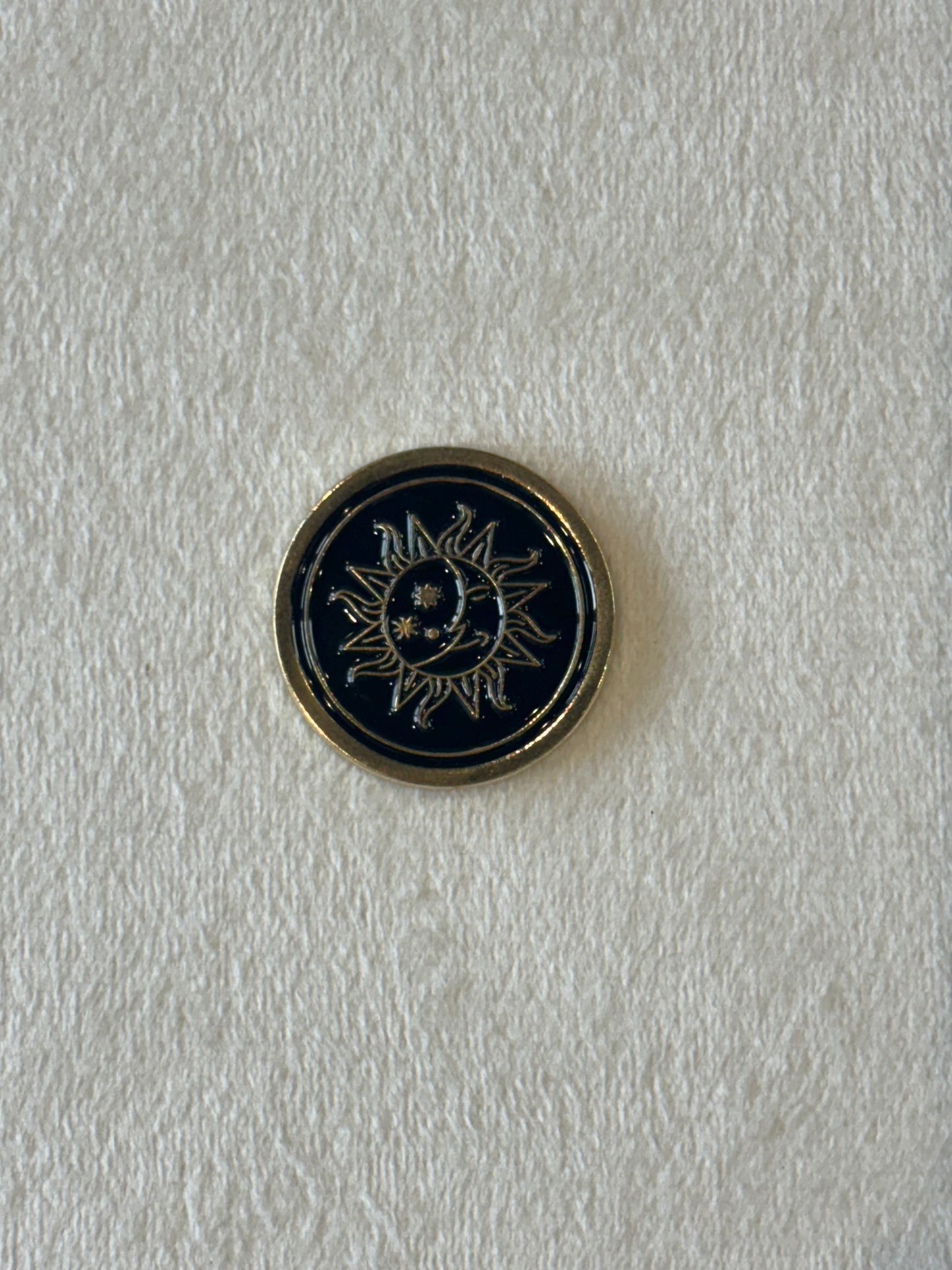 Gold Ball Marker - Sun
