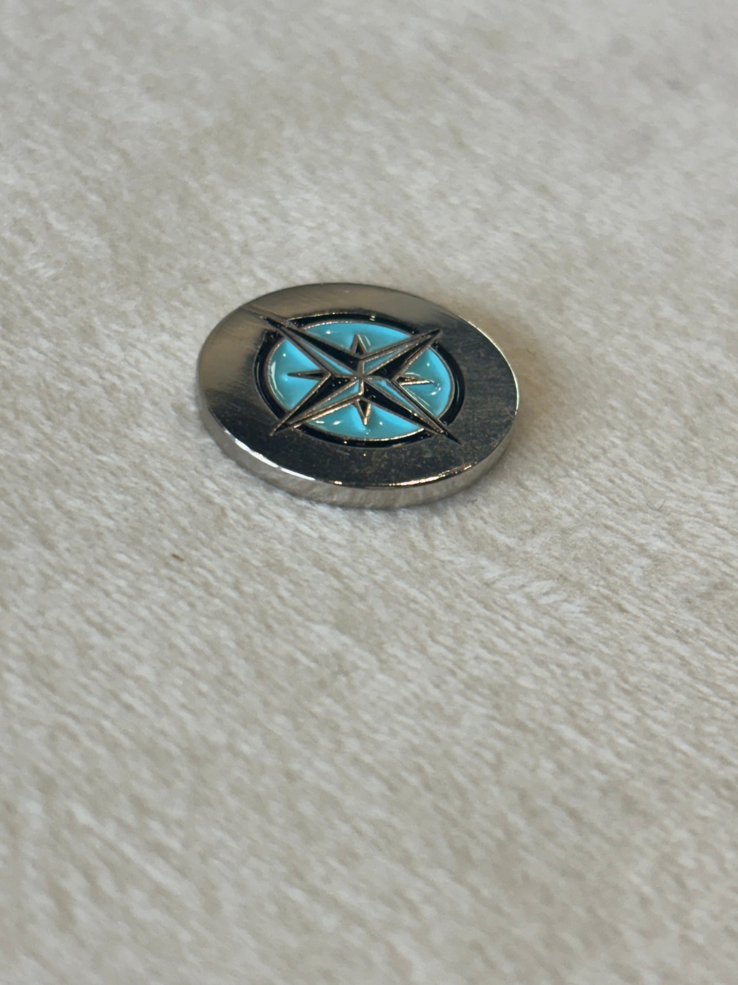 Gold Ball Marker- Compass