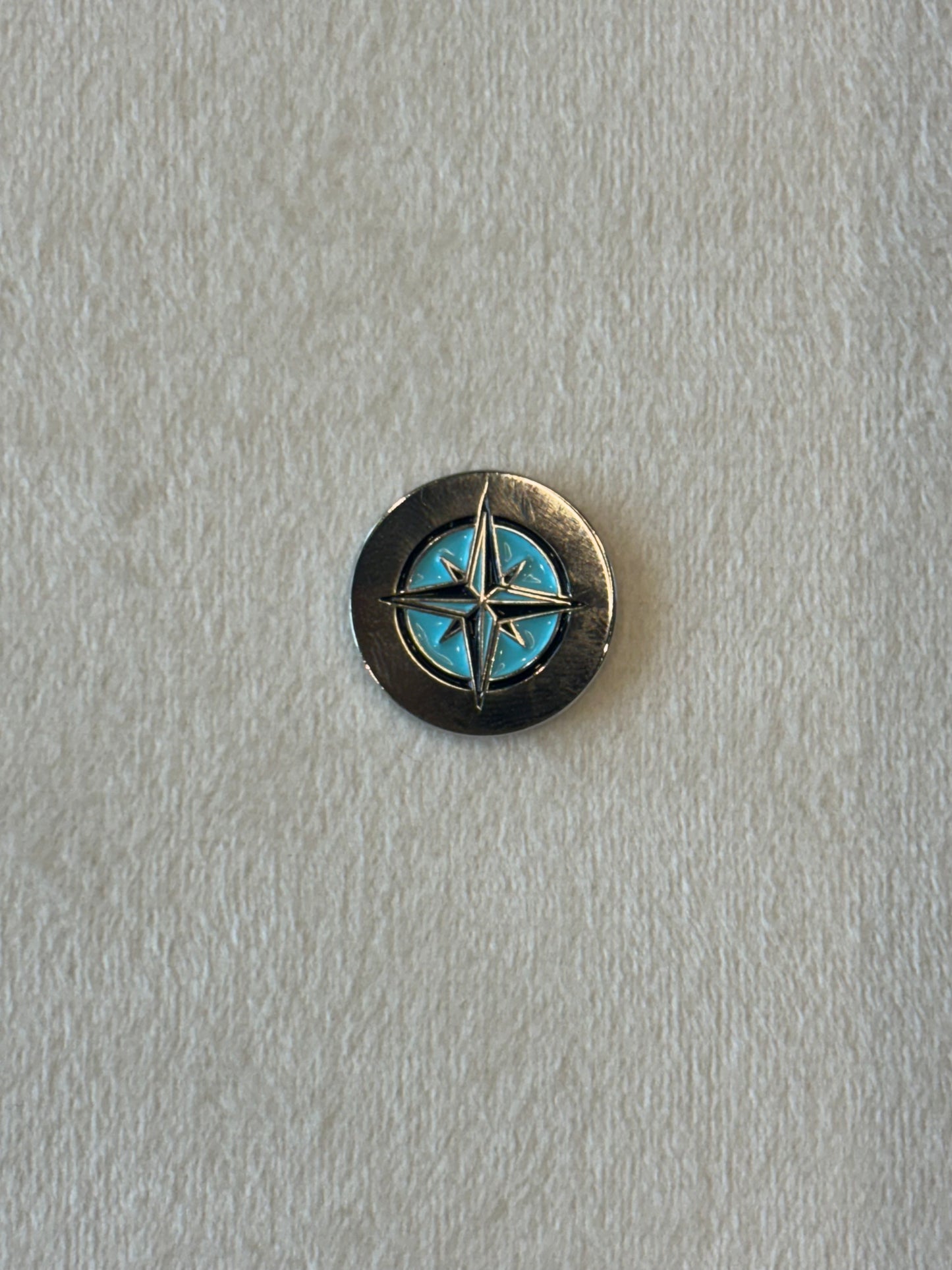 Gold Ball Marker- Compass