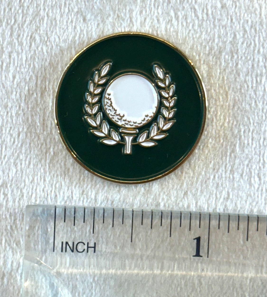 Golf Ball Marker- Green Regal