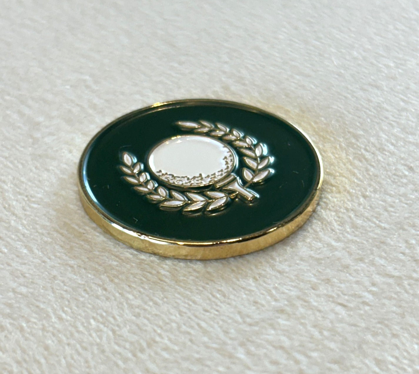 Golf Ball Marker- Green Regal